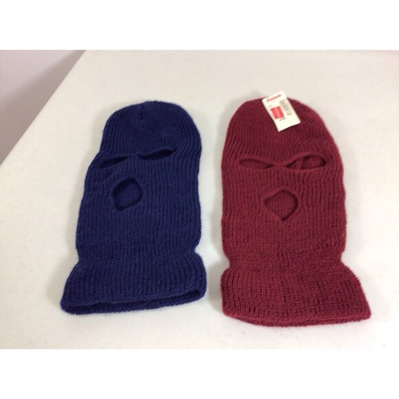 Vintage Ski Mask Full Face Winter Hat Lot of 2 New - Picture 4 of 4